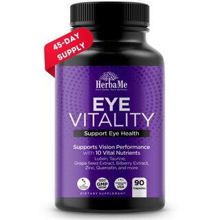 Foto 1 | Foto 1 | Suplemento Vitaminas para Ojos Herbame Eye Vitality 90 Cápsulas - Venta Internacional