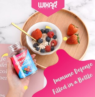 Foto 5 | Foto 5 | Gomitas Wixar Naturals 9 en 1 con Saúco 60 Unidades - Venta Internacional