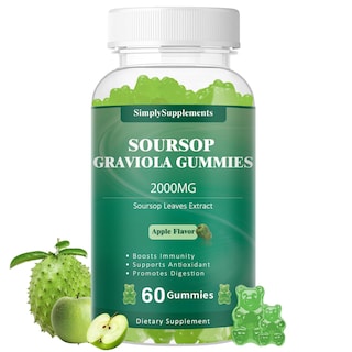 Foto 1 | Foto 1 | Gomitas Simplysupplements Guanábana Graviola 2000 Mg 60 Unidades - Venta Internacional.