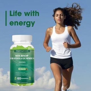 Foto 6 | Foto 6 | Gomitas Simplysupplements Guanábana Graviola 2000 Mg 60 Unidades - Venta Internacional.