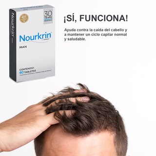 Foto 4 | Foto 4 | Suplemento Alimenticio Nourkrin Man 60 Tabletas de 600 Mg