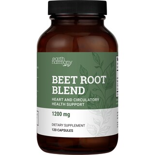 Foto 1 | Foto 1 | Suplemento Earth Harmony Naturals, Raíz De Remolacha, 1200 Mg, 120 Cápsulas - Venta Internacional.