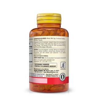 Foto 3 | Foto 3 | Suplemento de Aceite de Pescado Mason Natural Omega-3 1000 mg 3 Frascos de 60 Cápsulas C/U - Venta Internacional