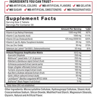 Foto 6 | Foto 6 | Suplemento Force Factor Immunity Booster 90 Comprimidos X2 - Venta Internacional