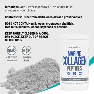 Foto 5 | Foto 5 | Suplemento Natures Plus De Péptidos De Colágeno Marino 250 G - Venta Internacional.