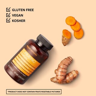 Foto 3 | Foto 3 | Suplemento Amazon Elements Turmeric Complex 65 Cápsulas - Venta Internacional.