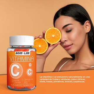 Foto 3 | Foto 3 | Bdm Lab Vitamina C Suplemento Alimenticio 3x2 60 Cápsulas C/u Máxima Protección Inmunológica Y Energía Natural