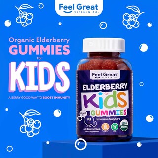 Foto 2 | Foto 2 | Gomitas de Saúco con Vitamina C Kids 60 Gomitas - Venta Internacional