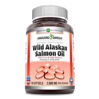 Foto 1 | Foto 1 | Suplemento Amazing Omega Wild Alaskan Salmon Oil 2000 mg 90 Softgels - Venta Internacional