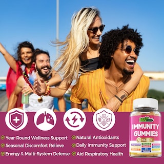 Foto 6 | Foto 6 | Gomitas Multivitamínicas Envycure Daily Immunity Booster 2 Piezas- Venta Internacional