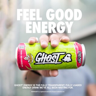 Foto 3 | Foto 3 | Ghost Energy Bebida Energética 16 Onz 12 Latas Warheads Sour Watermelon