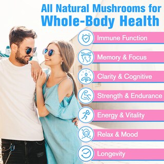 Foto 4 | Foto 4 | Suplemento Dmeisy Mushroom 2600 Mg Con Melena De León Y Cordyceps - Venta Internacional.