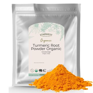 Foto 1 | Foto 1 | Raíz De Cúrcuma En Polvo Starwest Botanicals Organic 0,9 Kg - Venta Internacional.