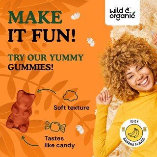 Foto 5 | Foto 5 | Suplemento De Gomitas De Hongos Lions Mane Wild & Organic De 1000 Mg - Venta Internacional.