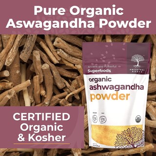 Foto 2 | Foto 2 | ¡suplemento Omg! Polvo De Raíz De Ashwagandha Organic Meets Good, 120 Ml - Venta Internacional.