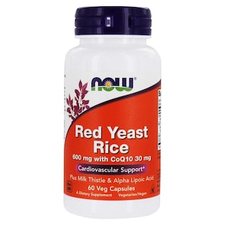 Foto 1 | Foto 1 | Suplemento Now Foods de Arroz de Levadura Roja 600 mg con Coq10 60 Cápsulas - Venta Internacional