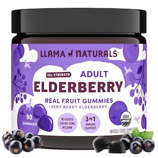 Foto 1 | Foto 1 | Gomitas Llama Naturals Sambucus Saúco 90 Unidades 30 Días - Venta Internacional.