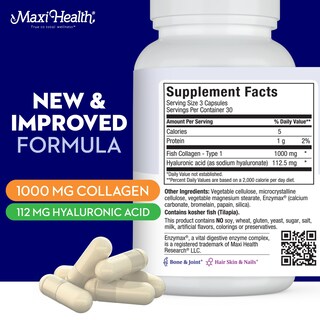 Foto 3 | Foto 3 | Suplemento Maxi Health Collagen Con Ácido Hialurónico Tipo I Para Peces - Venta Internacional.