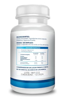 Foto 2 | Foto 2 | Suplemento Alimenticio Naima Lab Citrato de Potasio 200 Cápsulas 500 MG
