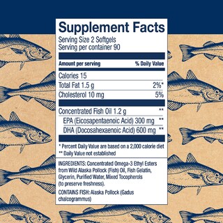 Foto 2 | Foto 2 | Suplemento Wiley's Finest Aceite de Pescado de 180 Cápsulas-Venta Internacional