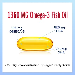 Foto 3 | Foto 3 | Suplemento Aceite de Pescado Omega 3 Triple Potencia Vitamin World - Venta Internacional
