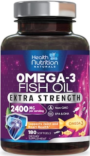 Foto 1 | Foto 1 | Aceite de Pescado Omega 3 de Supplement Health Nutrition Naturals 2400 mg - Venta Internacional