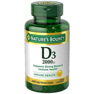 Foto 1 | Foto 1 | Suplemento Nature's Bounty D3-2000 Ui 240 Cápsulas Blandas X4 - Venta Internacional.