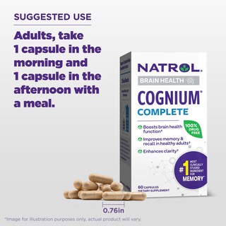 Foto 6 | Foto 6 | Suplemento Natrol Cognium Complete Brain Health 60 Cápsulas - Venta Internacional.