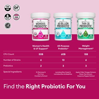 Foto 7 | Foto 7 | Probiotics Physician's Choice, Equilibrio De Ph Para Mujeres, 50 G, Cfu, 30 Unidades - Venta Internacional.