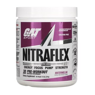 Foto 1 | Foto 1 | Gat Sport Pre Entreno Nitraflex suplemento 300g 30 Servicios Watermelon