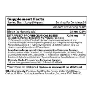 Foto 3 | Foto 3 | Gat Sport Pre Entreno Nitraflex suplemento 300g 30 Servicios Watermelon