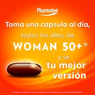 Foto 3 | Foto 3 | Suplemento Alimenticio Pharmaton Woman 50+ 30 Cápsulas