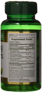Foto 3 | Foto 3 | Suplemento Nature's Bounty Ginseng Complex con Jalea Real 75 Cápsulas - Venta Internacional
