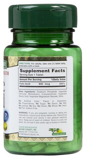 Foto 2 | Foto 2 | Suplemento De Ácido Fólico Nature's Bounty 800 Mcg 250 Tabletas - Venta Internacional.