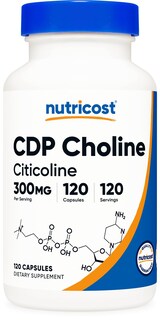 Foto 1 | Foto 1 | Suplemento Nutricost Cdp Colina (citicolina) 300 Mg 120 Cápsulas - Venta Internacional.