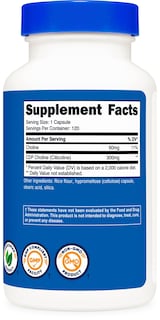Foto 5 | Foto 5 | Suplemento Nutricost Cdp Colina (citicolina) 300 Mg 120 Cápsulas - Venta Internacional.