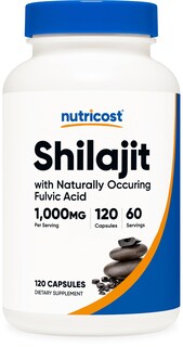 Foto 1 | Foto 1 | Cápsulas De Extracto De Shilajit Nutricost 1000 Mg 120 Cápsulas - Venta Internacional.