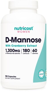 Foto 1 | Foto 1 | Suplemento Nutricost D-manose Con Arándano 1300 Mg 180 Cápsulas - Venta Internacional.