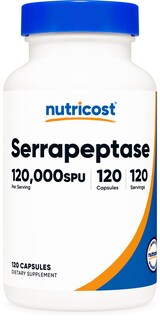 Foto 1 | Foto 1 | Suplemento Nutricost Serrapeptase 120,000 Spu 120 Cápsulas - Venta Internacional.