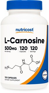 Foto 1 | Foto 1 | Suplemento Nutricost L-carnosina 500 Mg 120 Cápsulas - Venta Internacional