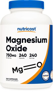 Foto 1 | Foto 1 | Suplemento Nutricost De Óxido De Magnesio 750 Mg 240 Cápsulas - Venta Internacional.