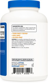 Foto 4 | Foto 4 | Suplemento Nutricost De Óxido De Magnesio 750 Mg 240 Cápsulas - Venta Internacional.