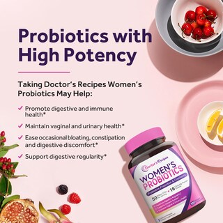 Foto 3 | Foto 3 | Probiotic Doctor's Recipes Women 120 Cápsulas 50 Mil Millones De Cfu - Venta Internacional.