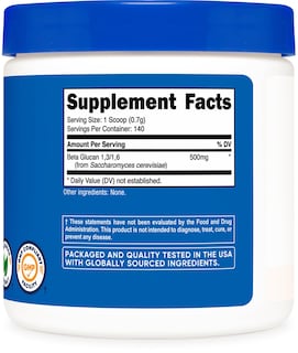 Foto 5 | Foto 5 | Beta Glucano en Polvo Nutricost 100g 1,3/1,6 Sin OGM - Venta Internacional