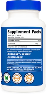 Foto 5 | Foto 5 | Suplemento Nutricost Pregnenolone 10 Mg 120 Cápsulas - Venta Internacional.
