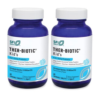 Foto 1 | Foto 1 | Probiótico Klaire Labs Ther-biotic Kids, Masticable, 25 G De Cfu, 60 Tabletas - Venta Internacional.