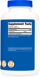 Foto 5 | Foto 5 | Suplemento Nutricost L-fenilalanina 500 Mg 180 Cápsulas - Venta Internacional.