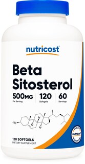 Foto 1 | Foto 1 | Suplemento Nutricost Beta Sitosterol 500 Mg 120 Cápsulas Blandas - Venta Internacional.