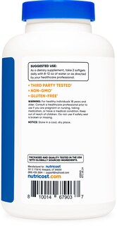Foto 4 | Foto 4 | Suplemento Nutricost Beta Sitosterol 500 Mg 120 Cápsulas Blandas - Venta Internacional.