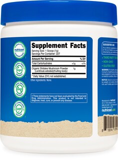 Foto 5 | Foto 5 | Suplemento Nutricost Organic Shiitake 240 Ml Orgánico - Venta Internacional